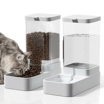 Automatic Pet Feeder with Water Dispenser